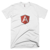 Short sleeve men's angular t-shirt